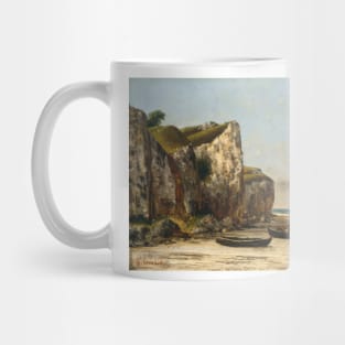 Beach in Normandy by Gustave Courbet Mug